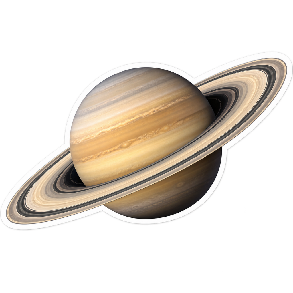 Saturn sticker